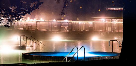 Special ticket for new year’s eve 2023 (from 8 pm until 4 am) Thermal park + thermal swimmingpooln partly covered
