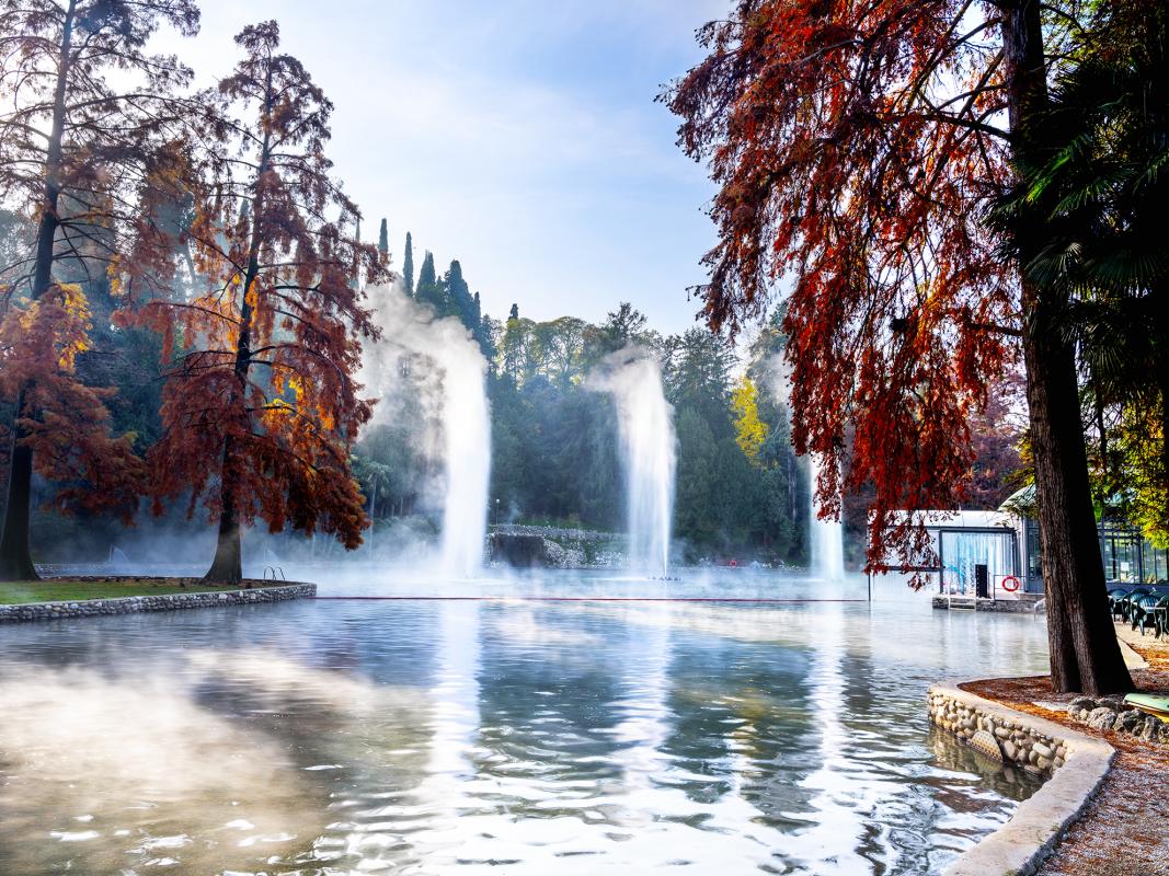   Il lago principale in autunno