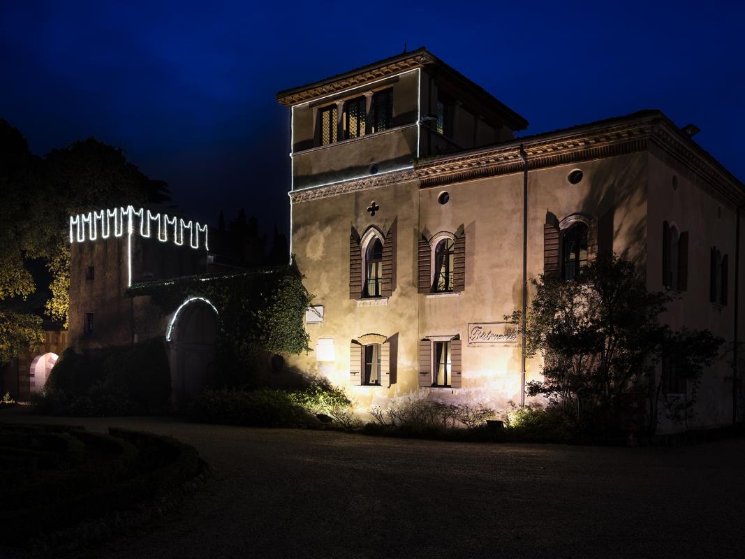    villa dei cedri di notte: San silvestro, ristorante villa Moscardo